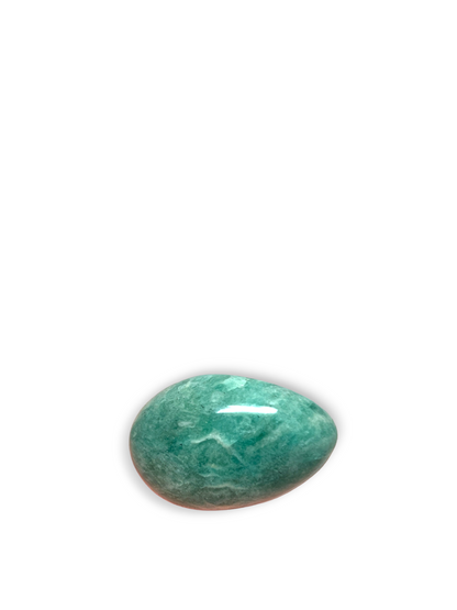 Amazonite palm stone