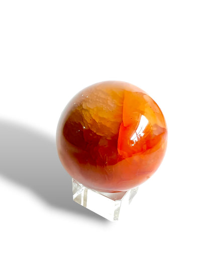 Carnelian sphere