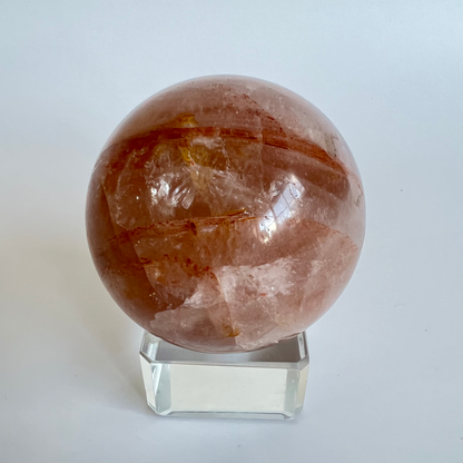 Hematoid Quartz sphere