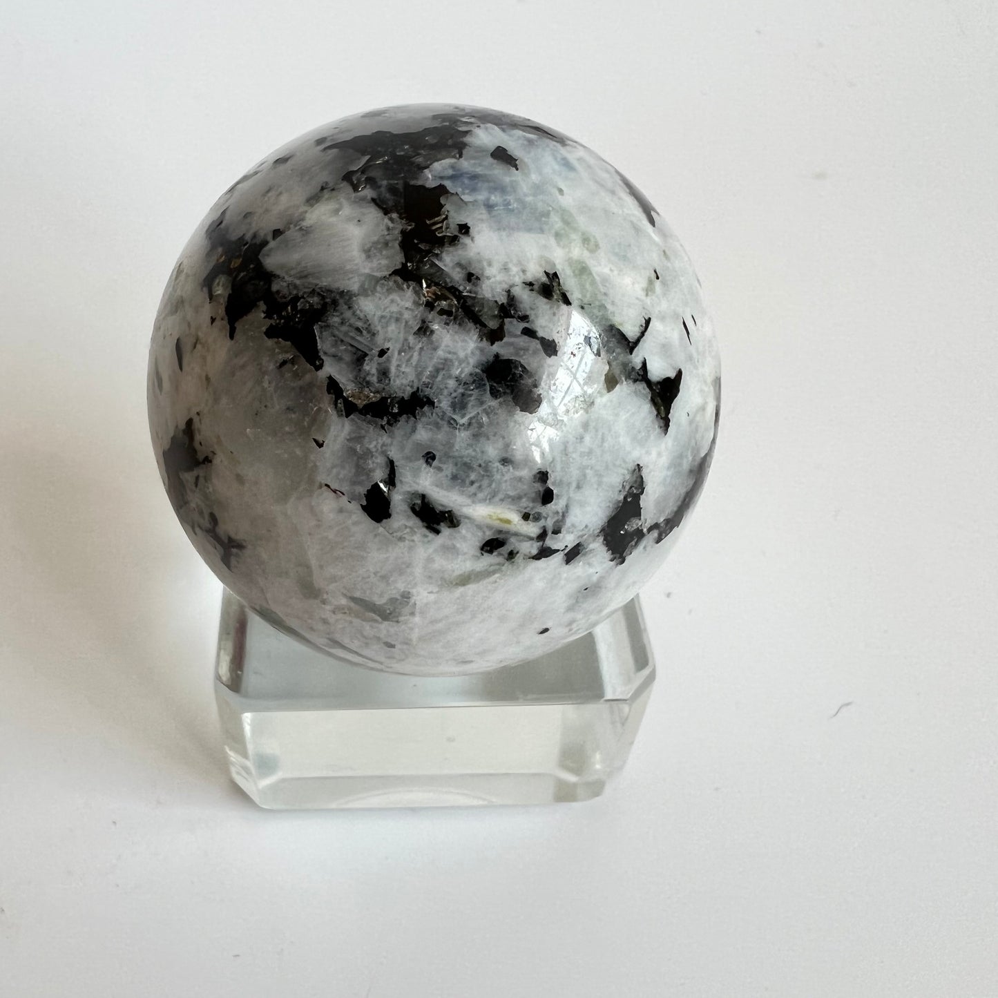 Rainbow Moonstone sphere