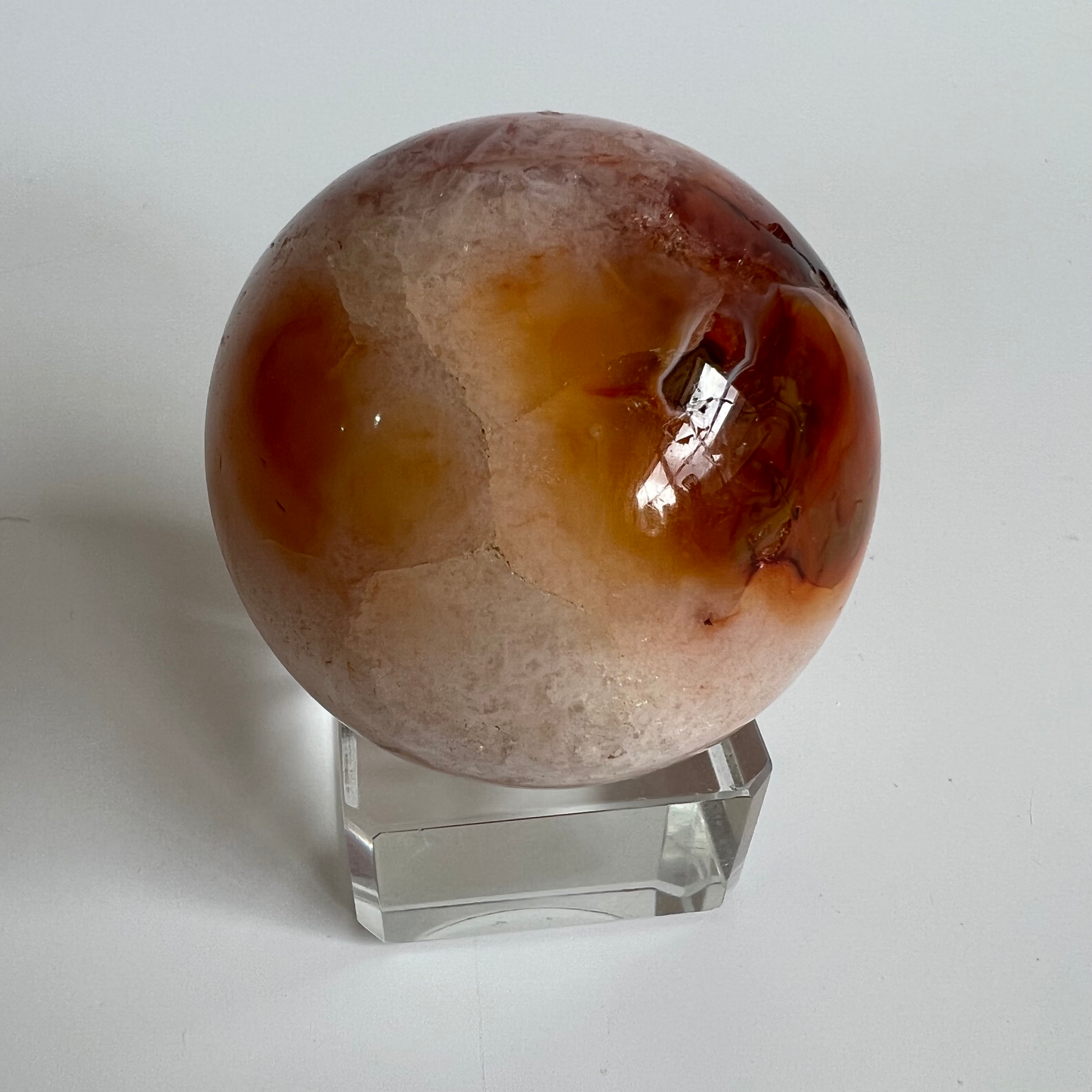 Carnelian sphere