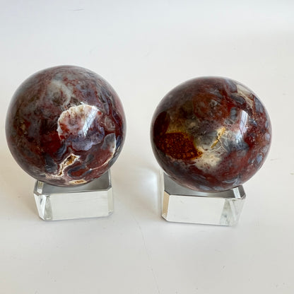 Red Agate sphere