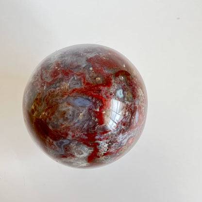 Red Agate sphere