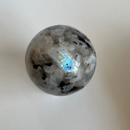 Rainbow Moonstone sphere