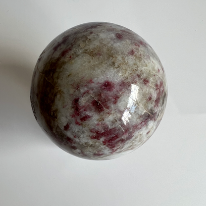 Lepidolite sphere