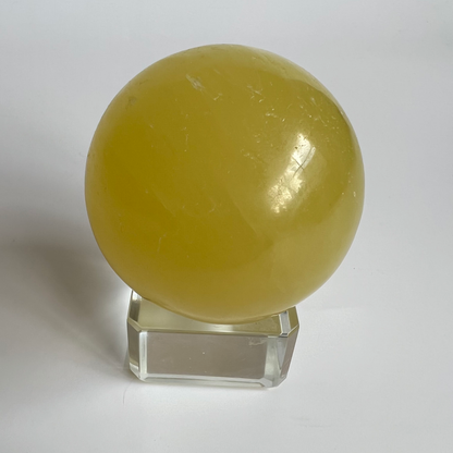 Lemon Calcite sphere