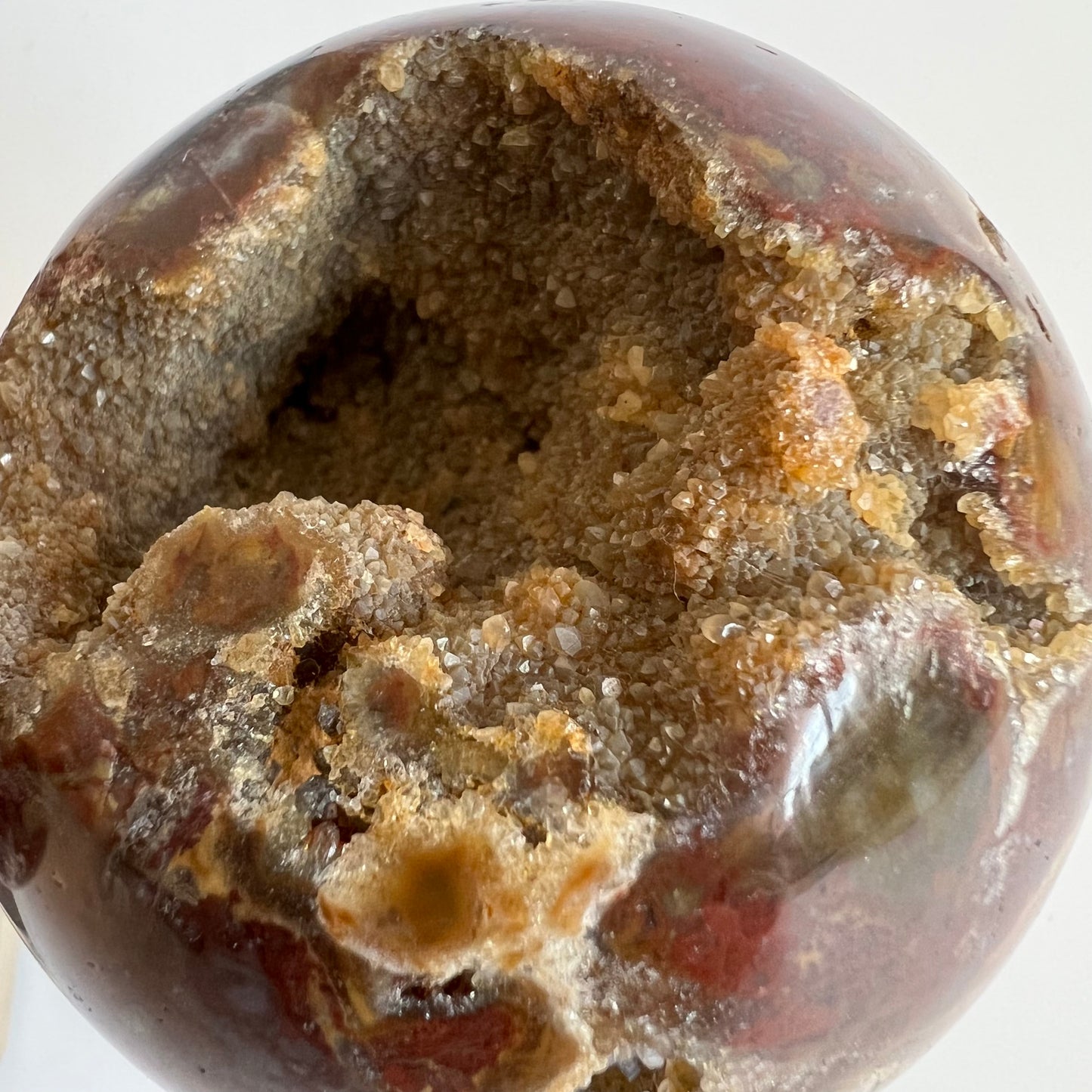 Red Agate sphere