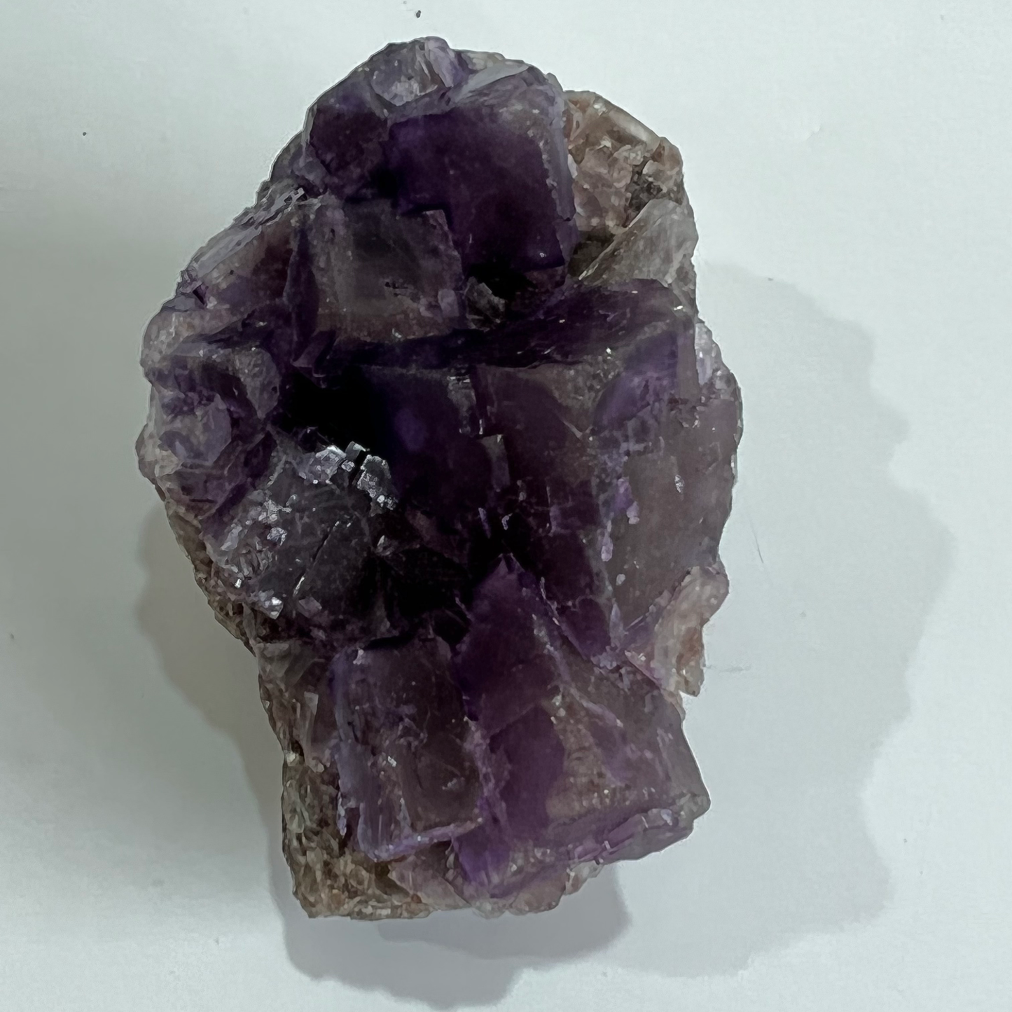 Purple Fluorite cluster