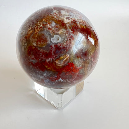 Red Agate sphere