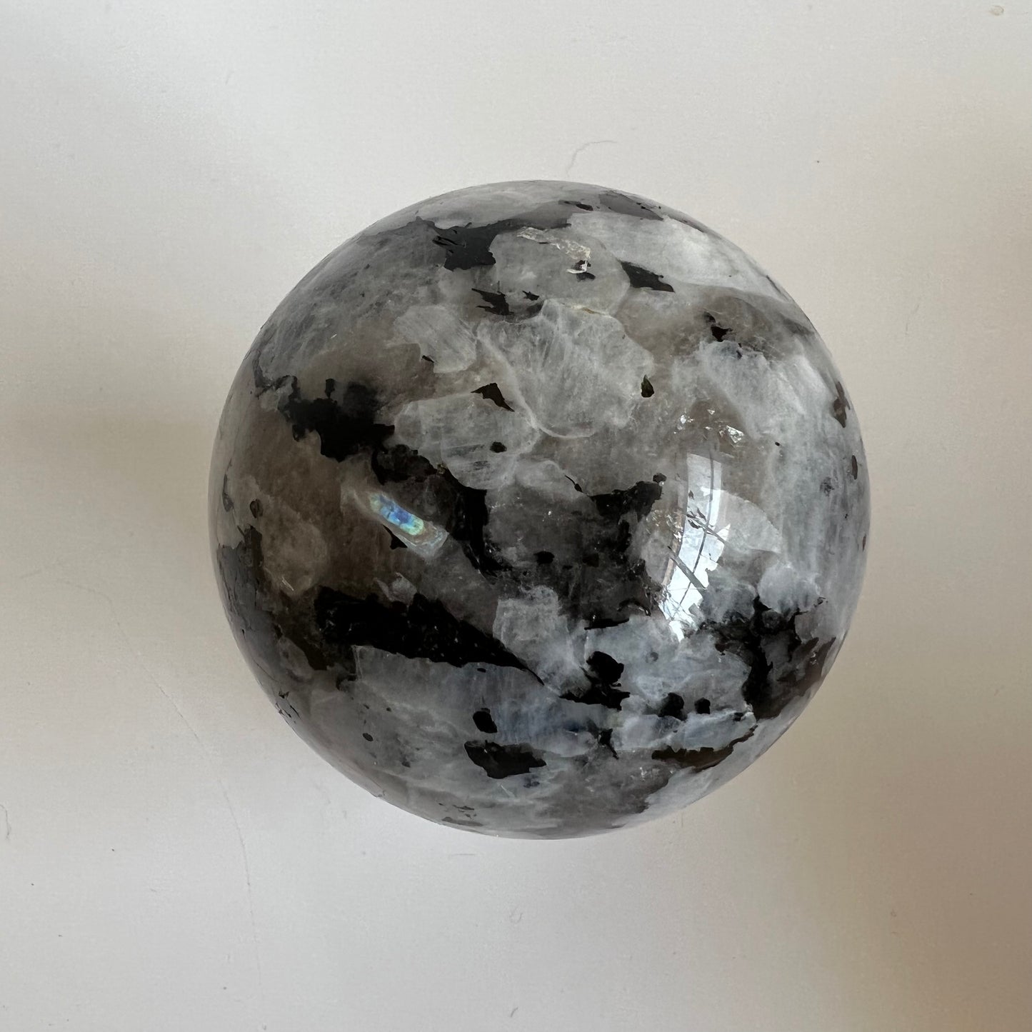 Rainbow Moonstone sphere