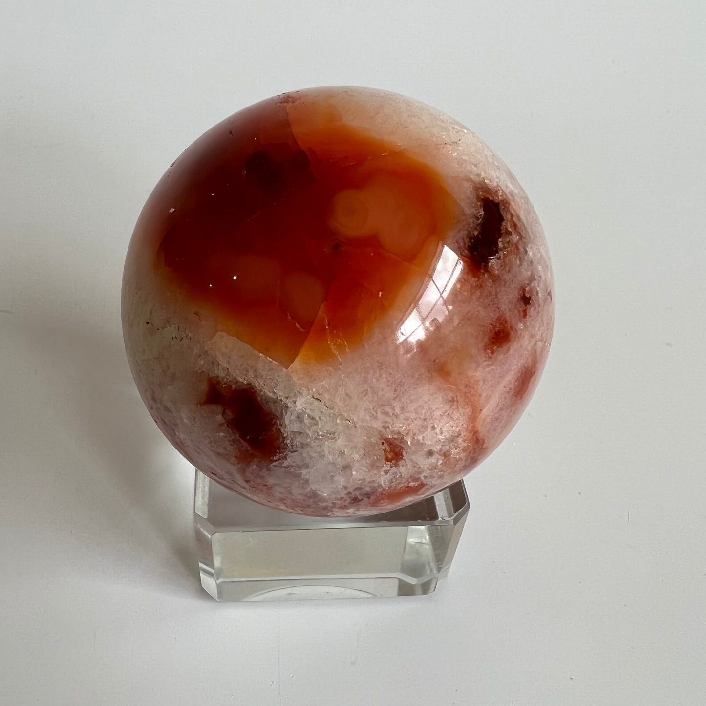 Carnelian sphere