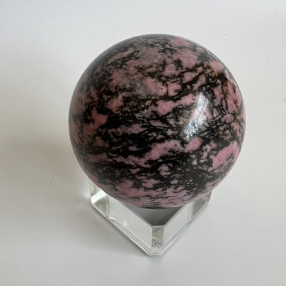 Rhodonite sphere