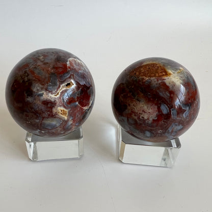 Red Agate sphere