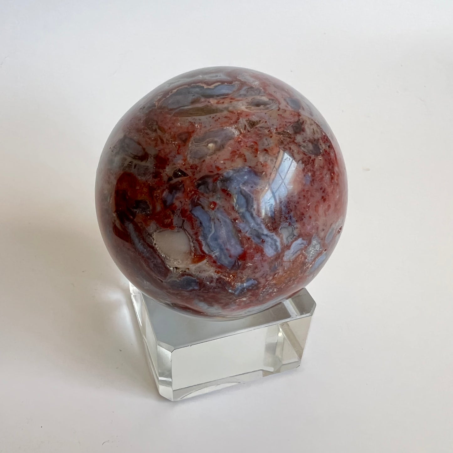 Red Agate sphere