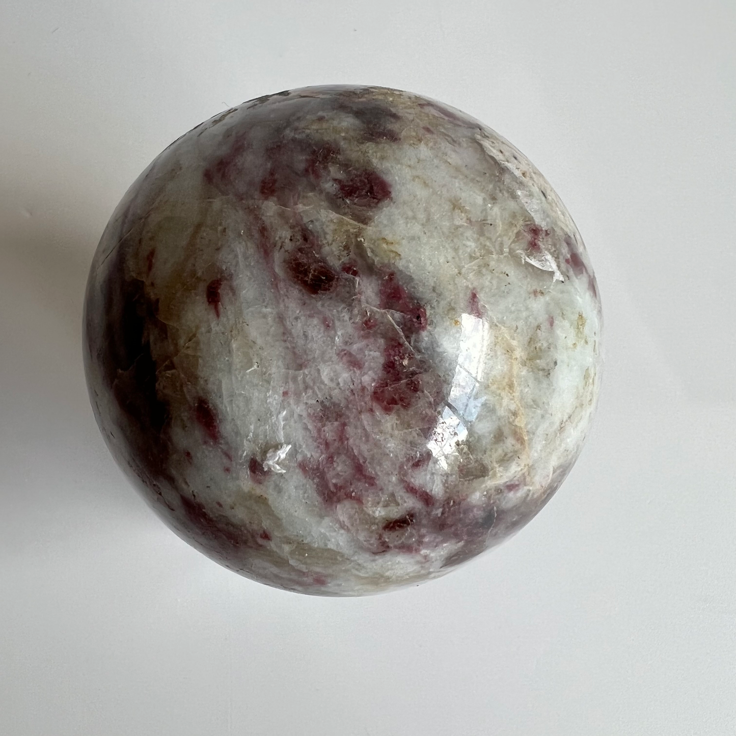 Lepidolite sphere