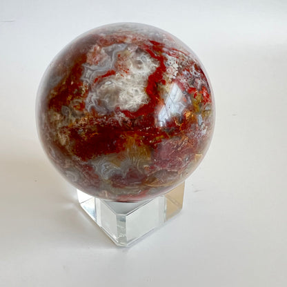 Red Agate sphere