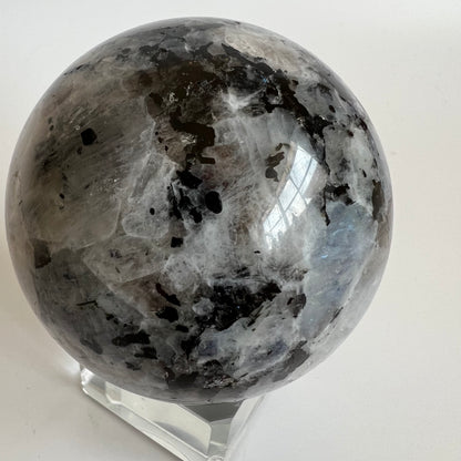 Rainbow Moonstone sphere