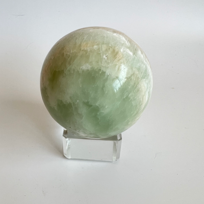 Pistachio Calcite sphere