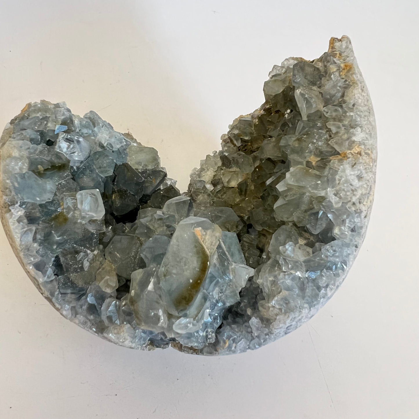 Celestite cluster