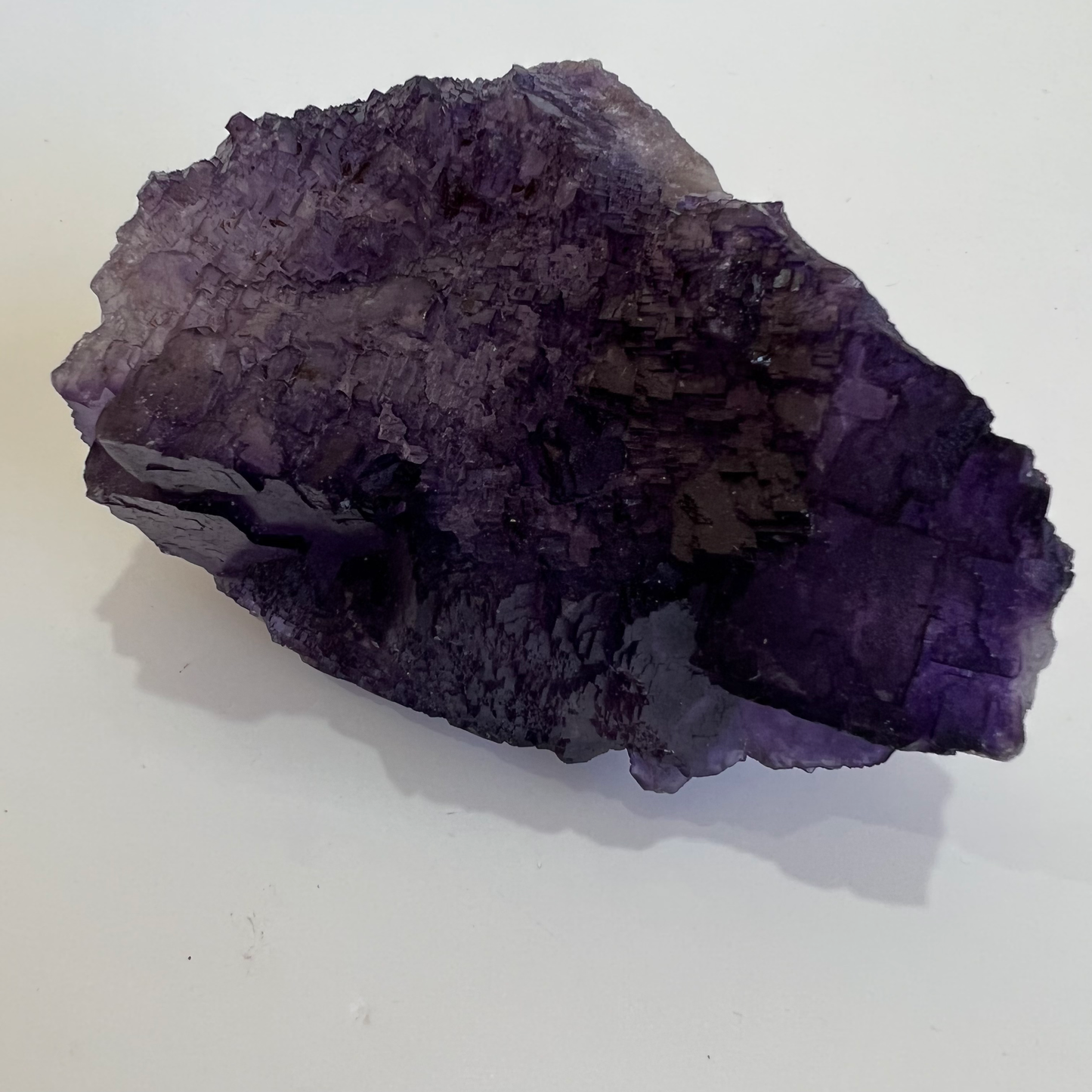 Purple Fluorite cluster