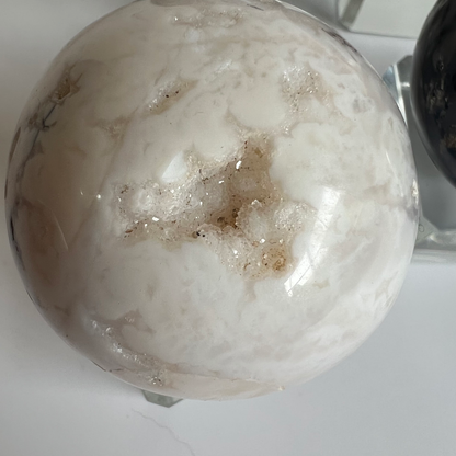 Dendritic agate sphere