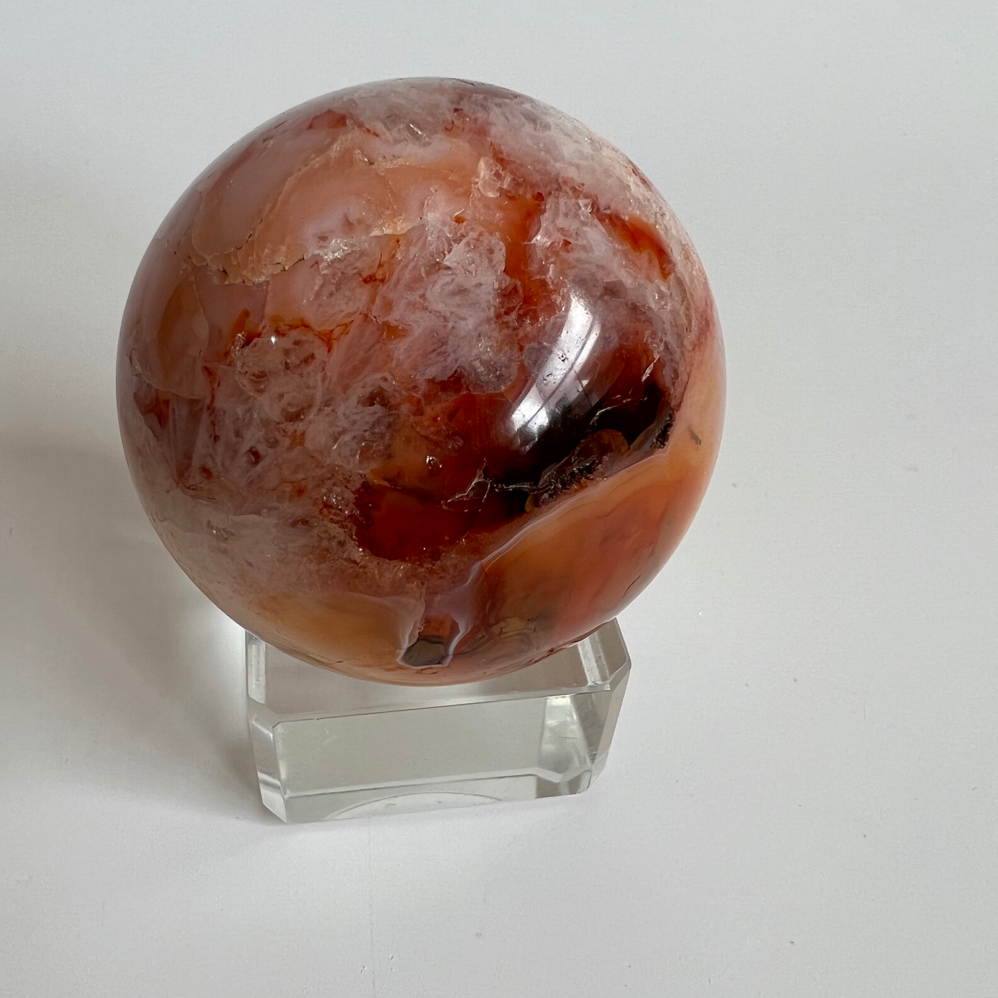 Carnelian sphere